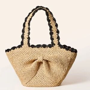 Kate Spade New York x Target Raffia Bow Tote Bag